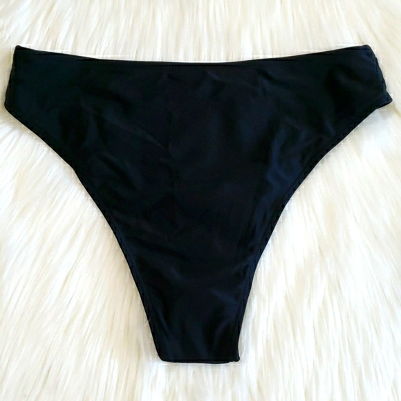 New Lace-up Back Bandeau Highwaisted Bikini Set - Picture 11 of 11